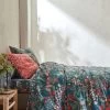 Linge De Lit Flore En Coton Imprimé Fleuri