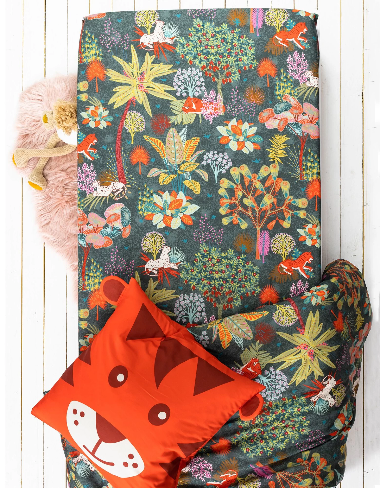 Linge De Lit Enfant Imprimé Diego En Coton Biologique, éco-responsable – Image 4