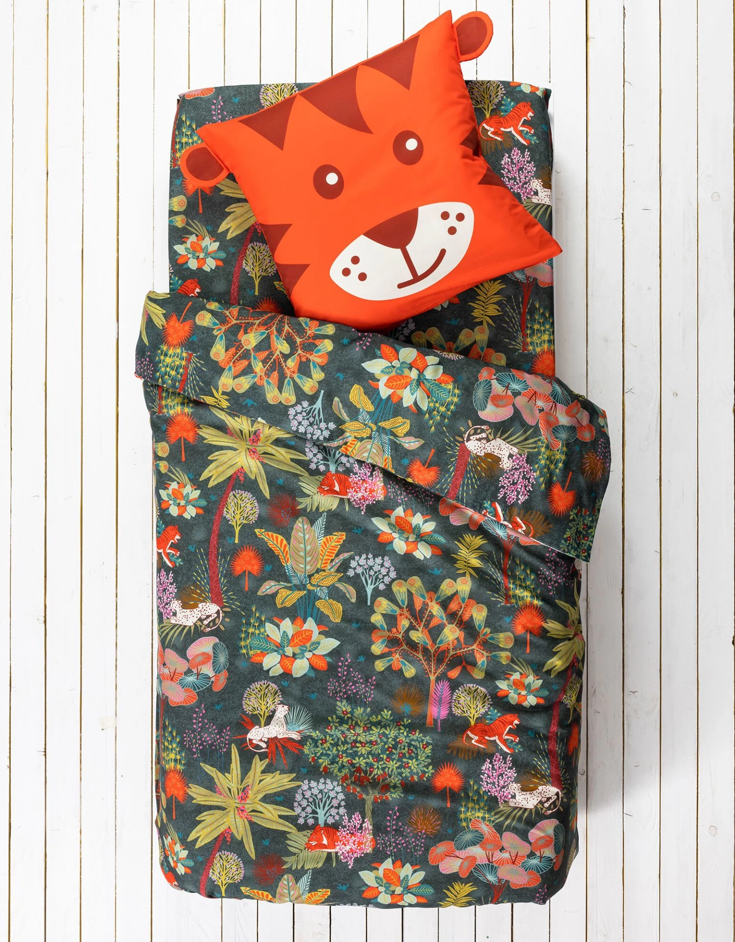 Linge De Lit Enfant Imprimé Diego En Coton Biologique, éco-responsable – Image 5