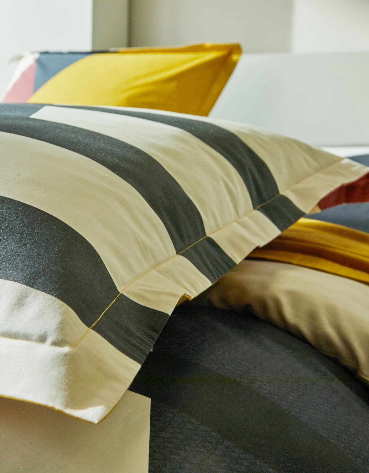 Linge De Lit Charli Coton à Motifs Géométriques – Image 6