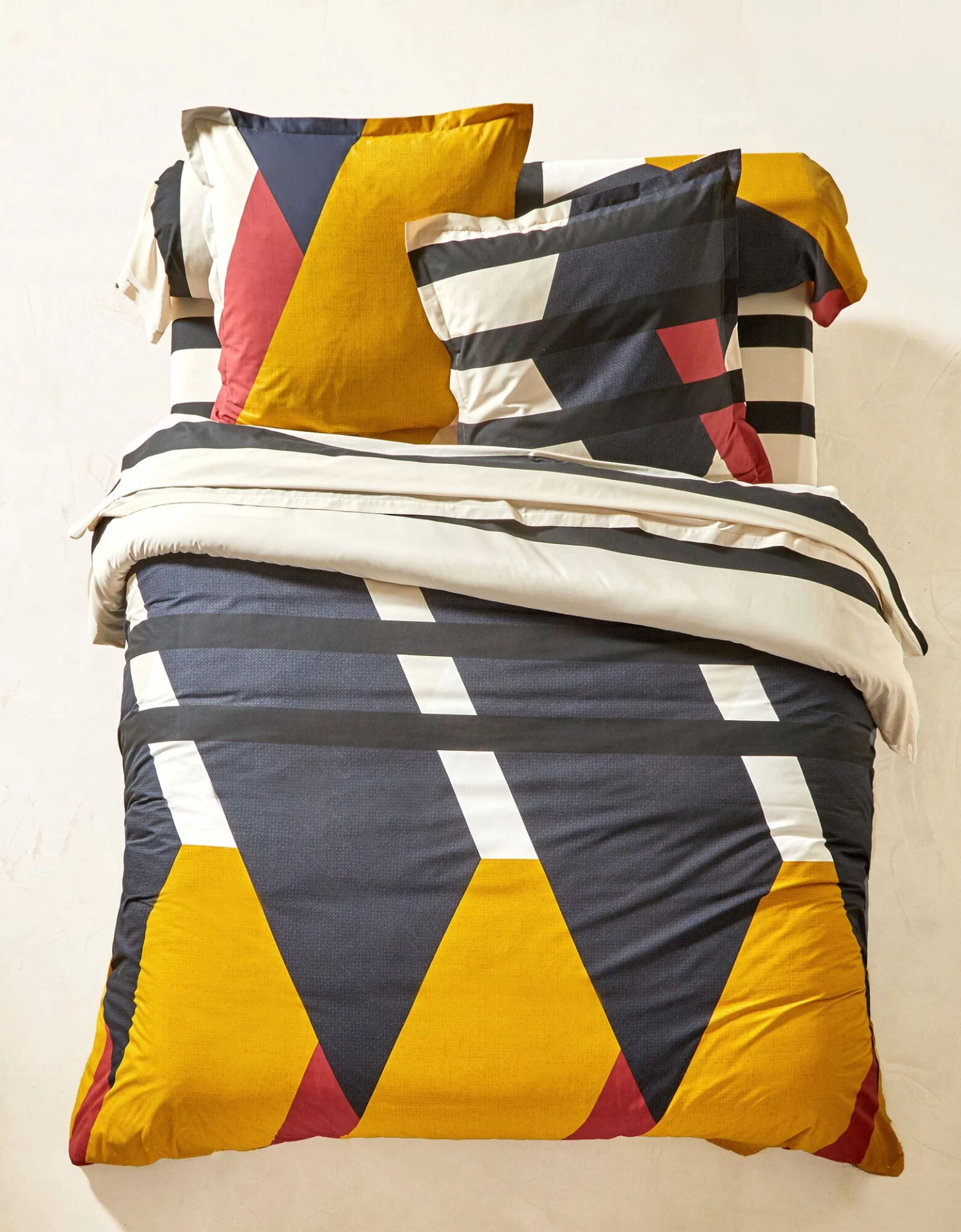 Linge De Lit Charli Coton à Motifs Géométriques – Image 7