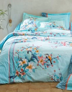 Linge De Lit Birdy En Coton Imprimé Oiseaux