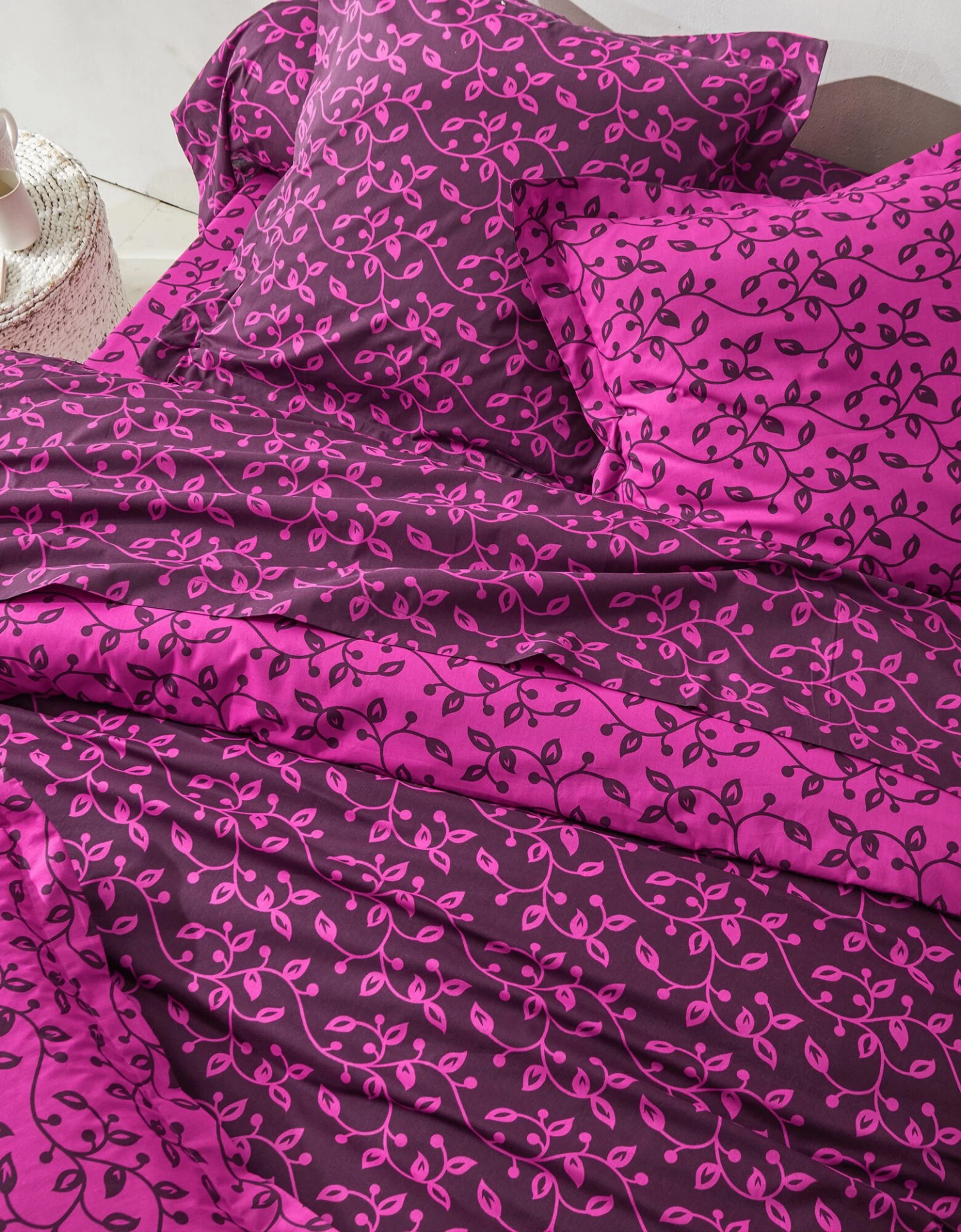 Linge De Lit Héritage Flanelle à Motifs Volutes – Image 2