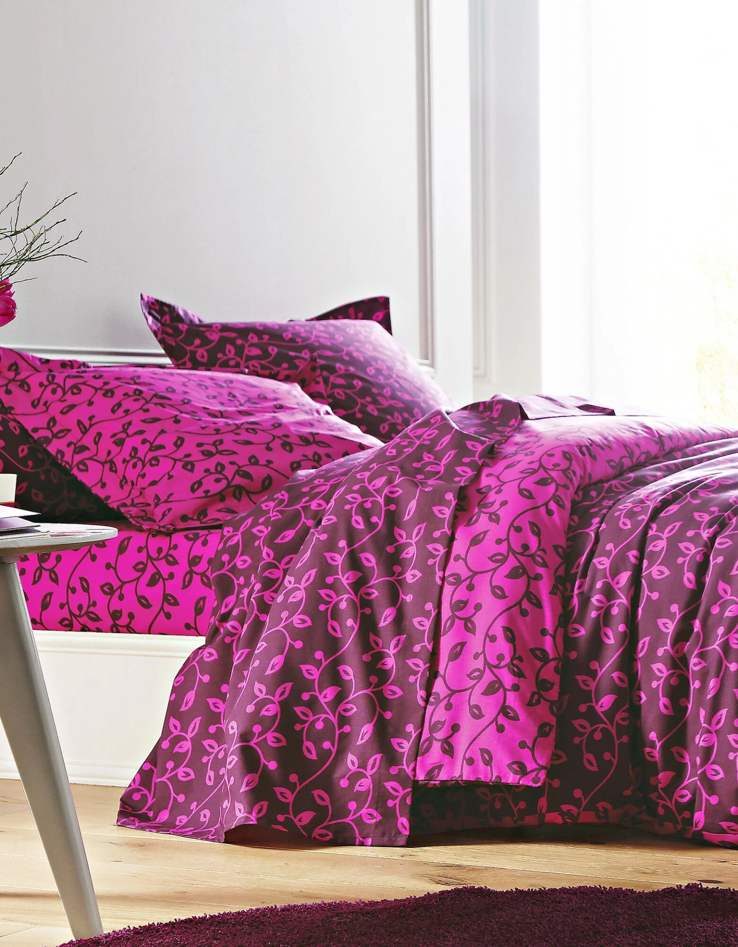 Linge De Lit Héritage Flanelle à Motifs Volutes – Image 3