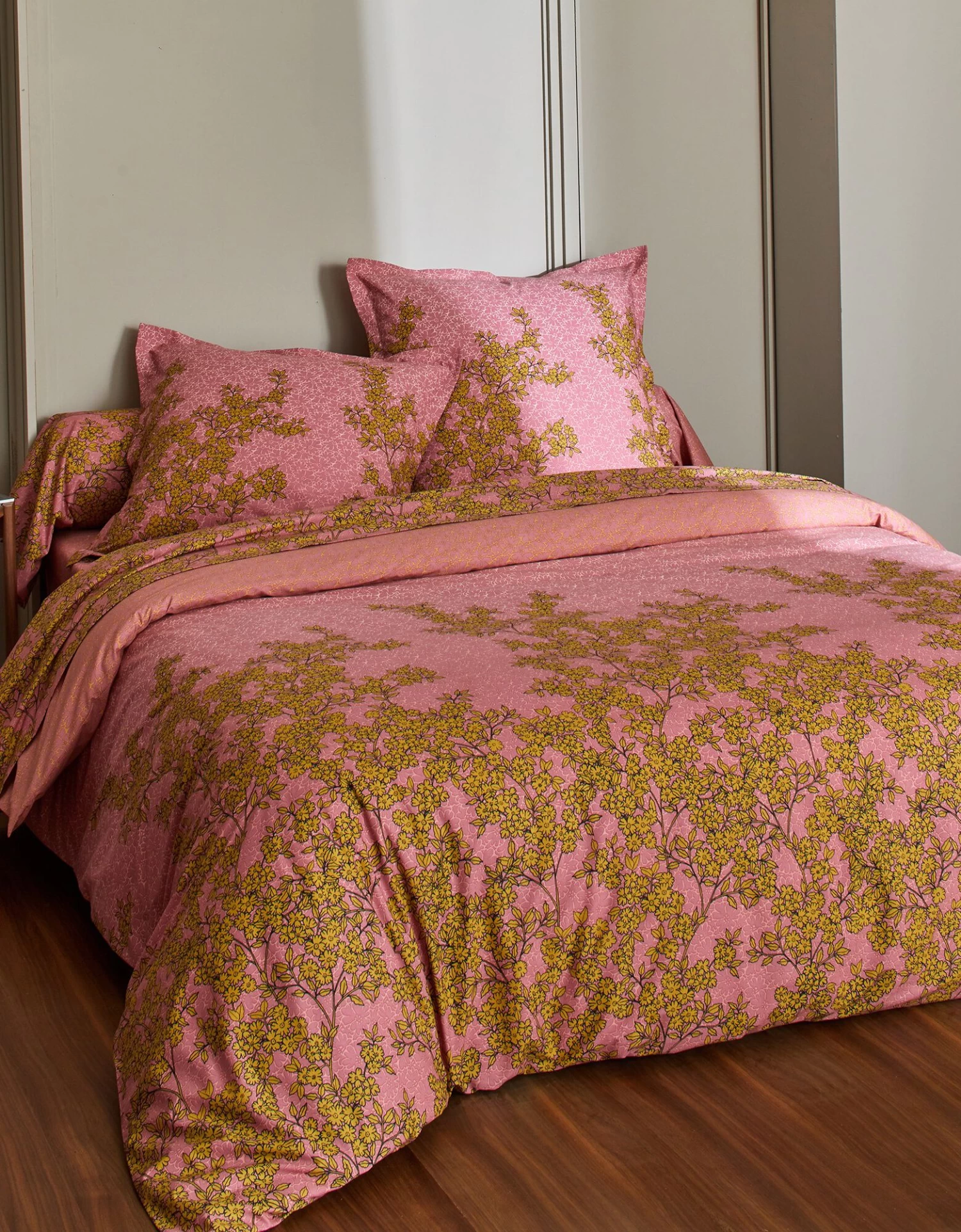 Linge De Lit Coralie En Percale De Coton