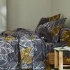 Linge De Lit Elsa En Polycoton à Motifs Feuilles