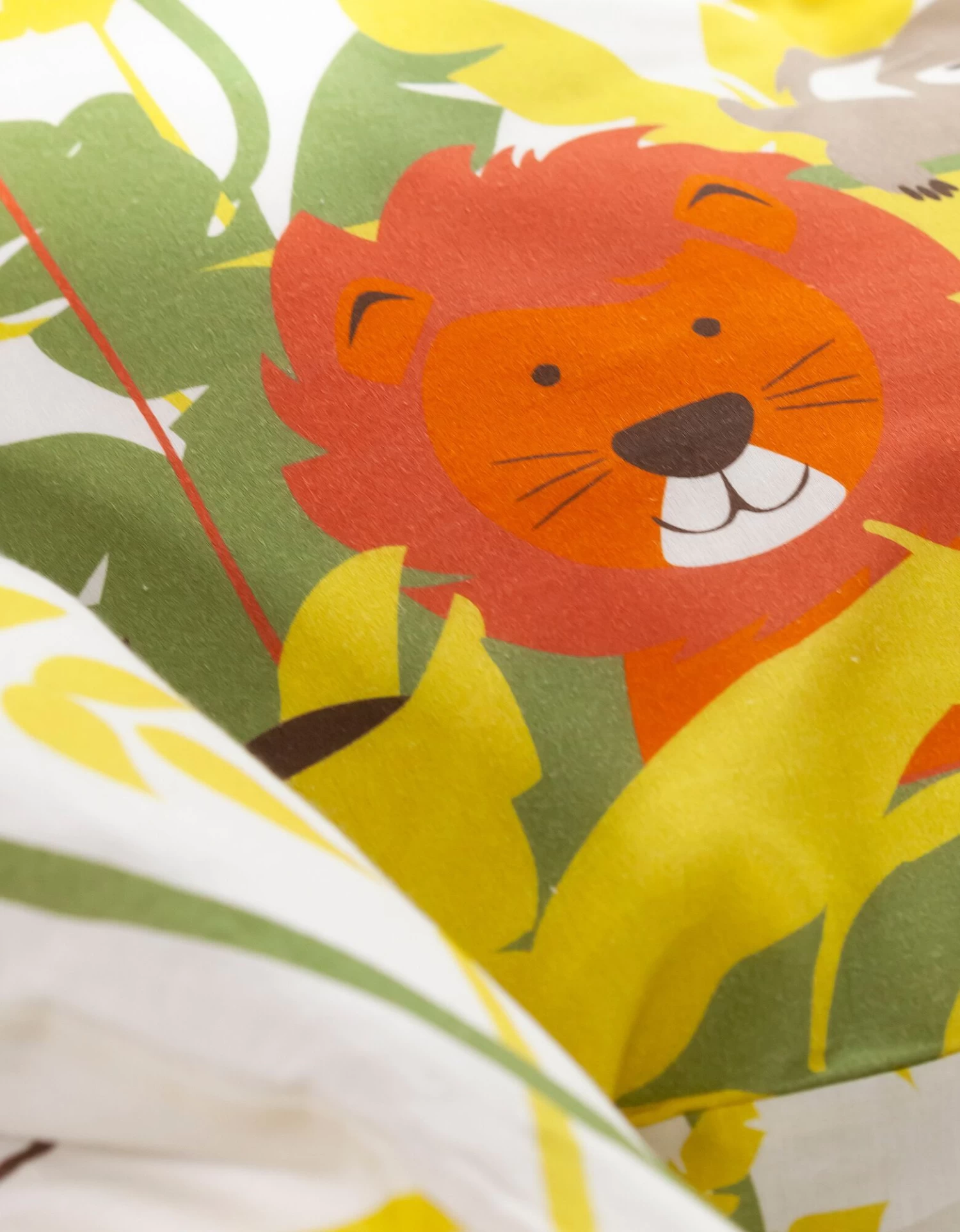 Linge De Lit Enfant Jungle Imprimé Animaux 1 Personne - Coton – Image 5