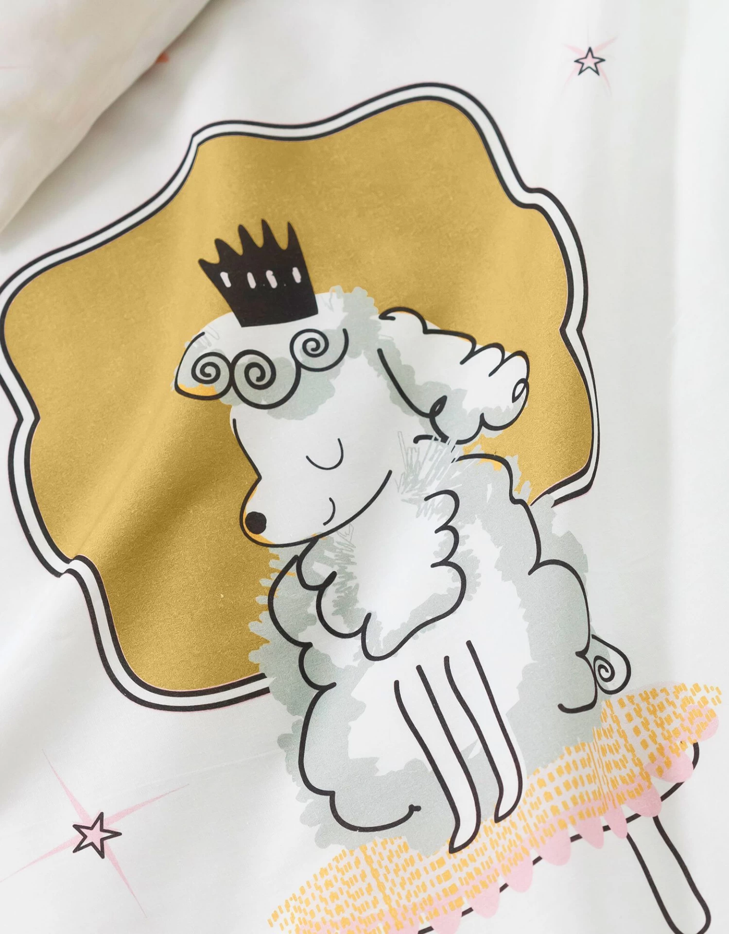 Linge De Lit Enfant Blanche Imprimé 1 Personne - Coton – Image 5