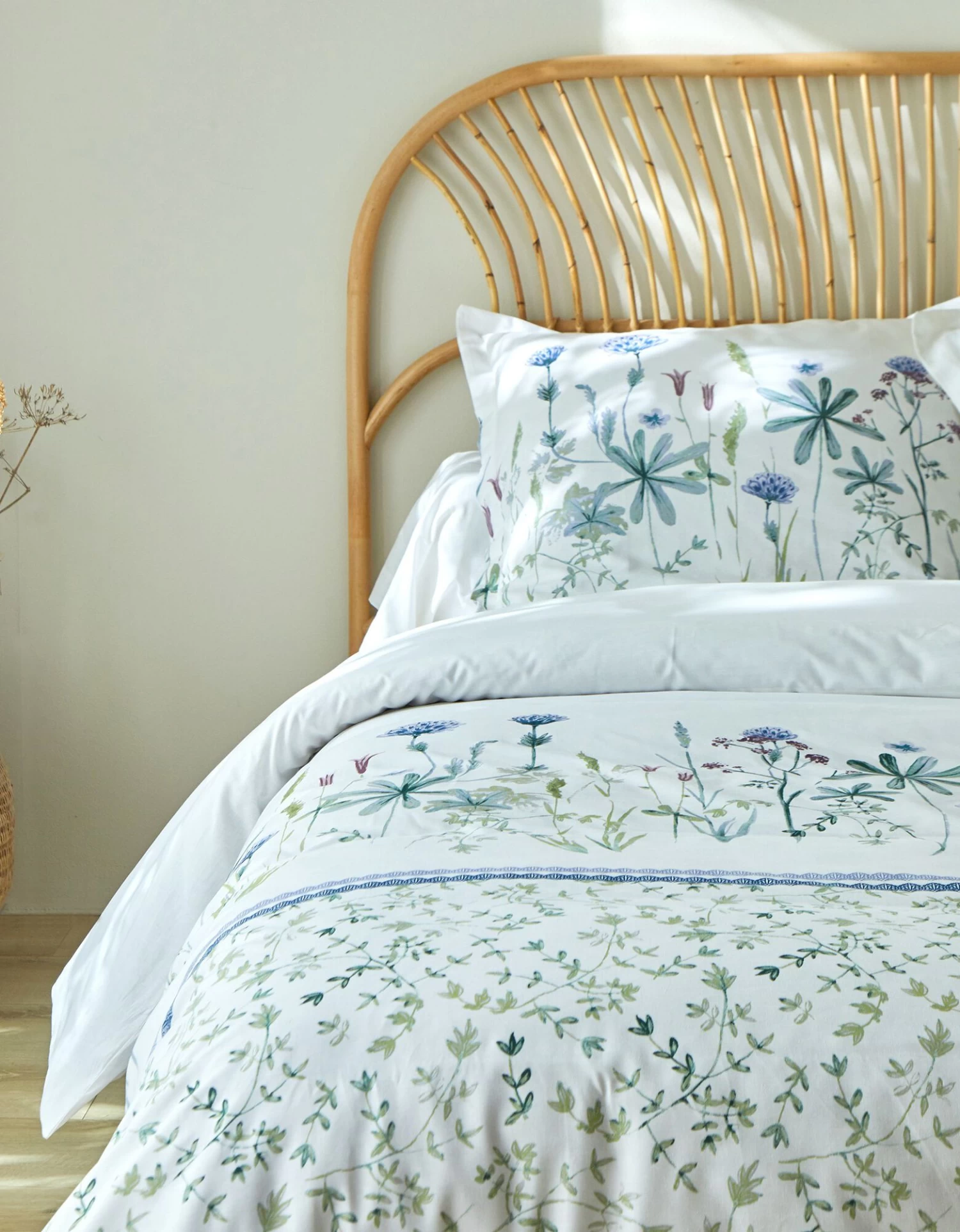 Linge De Lit Julie En Coton Imprimé Herbier – Image 2