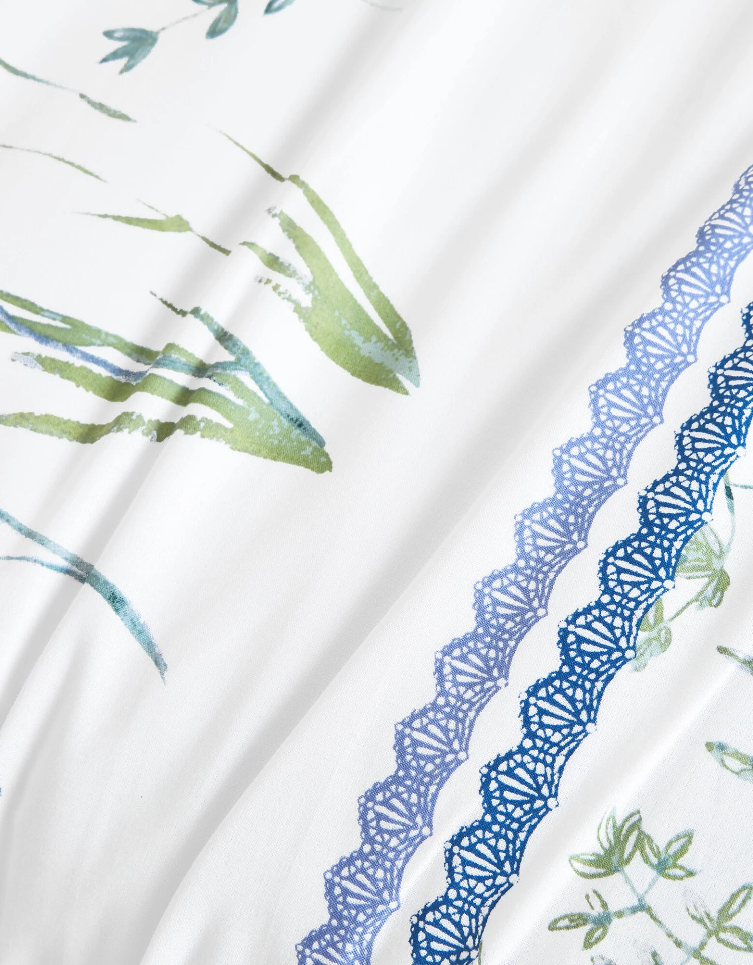 Linge De Lit Julie En Coton Imprimé Herbier – Image 7