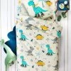 Linge De Lit Enfant à Motifs Skate Dinoroul 1 Personne - Coton