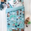 Linge De Lit Enfant Pirates Imprimé En Coton