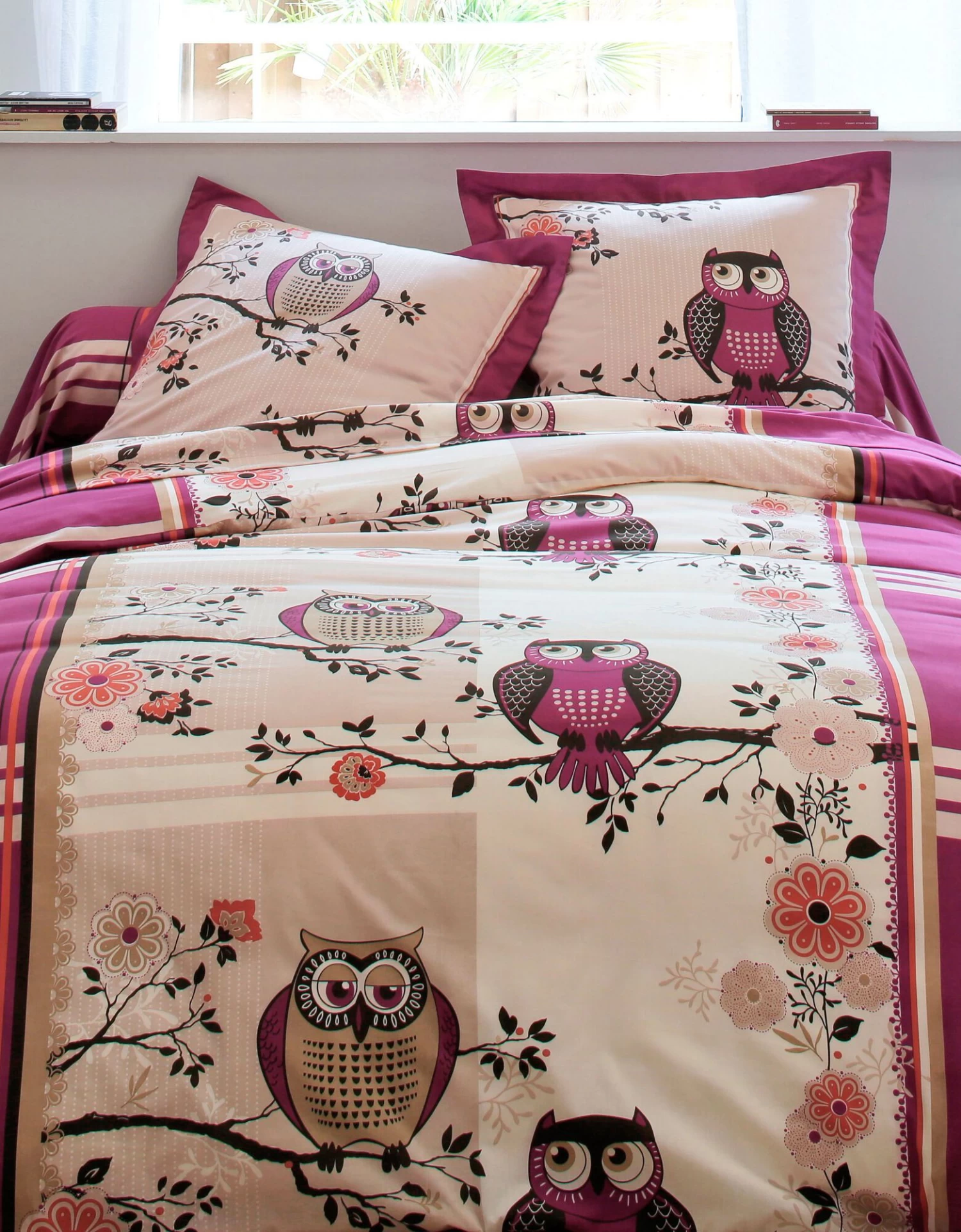 Linge De Lit Chouette Coton – Image 2