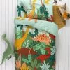 Linge De Lit Enfant Jurassi Coton - Imprimé Dinosaure