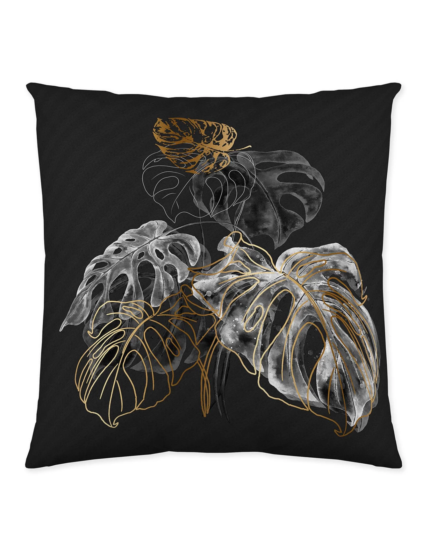 Linge De Lit Ginkgo Coton Motif Feuilles – Image 3