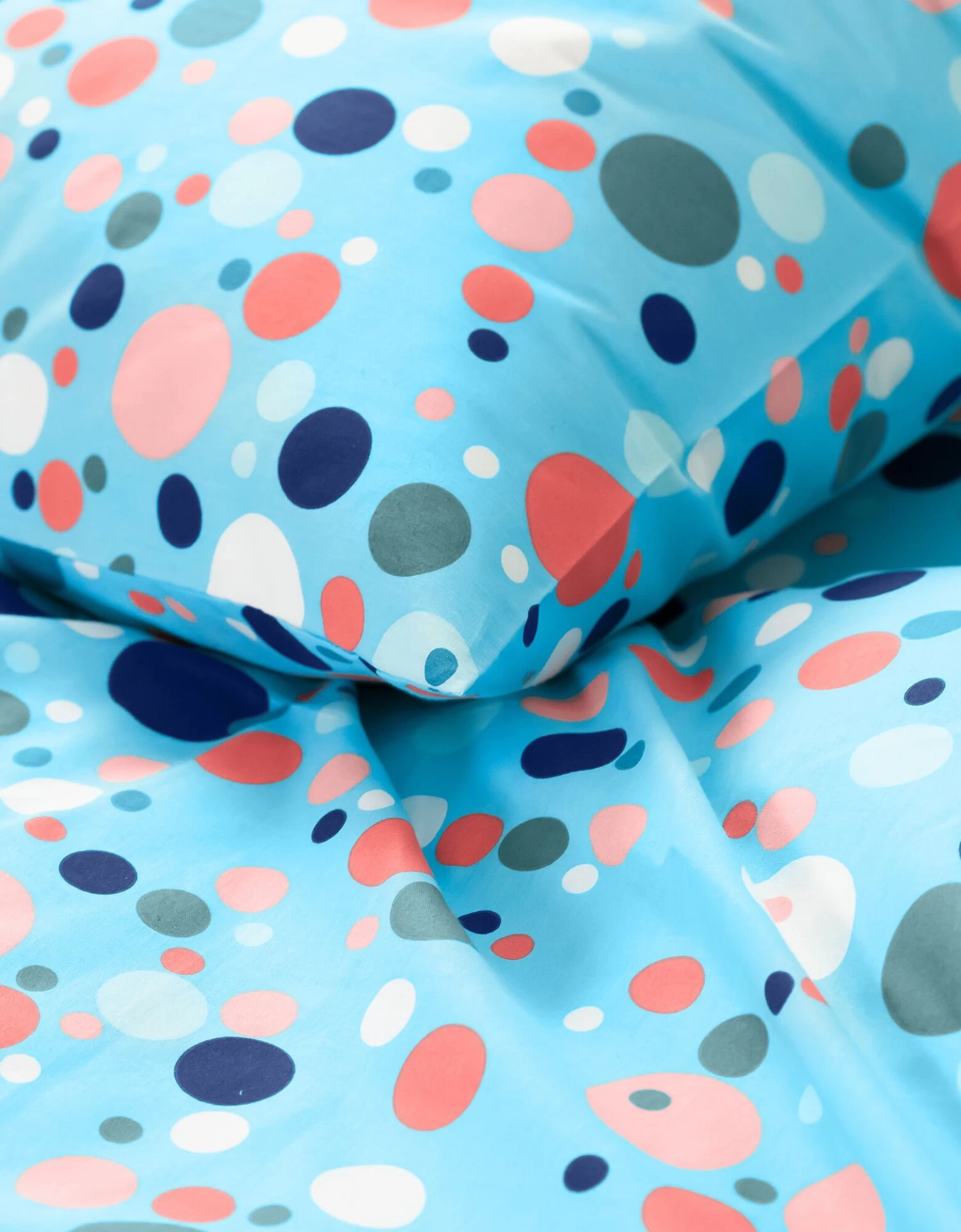Linge De Lit Enfant Pétillant - Coton Imprimé Bulles Multicolores – Image 5