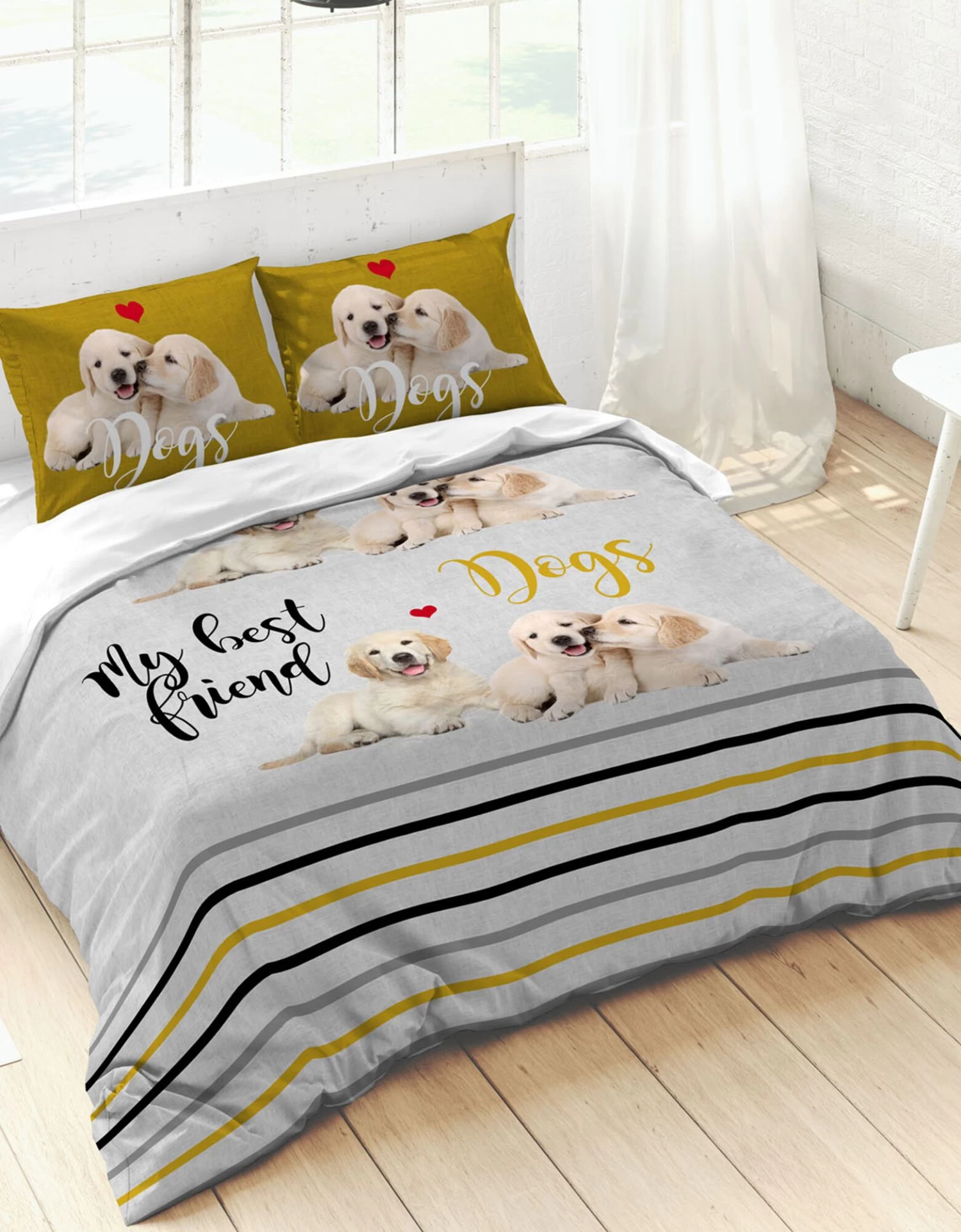 Linge De Lit Labradors Coton