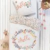 Parure De Lit Hello Fleurs Tulle - Coton