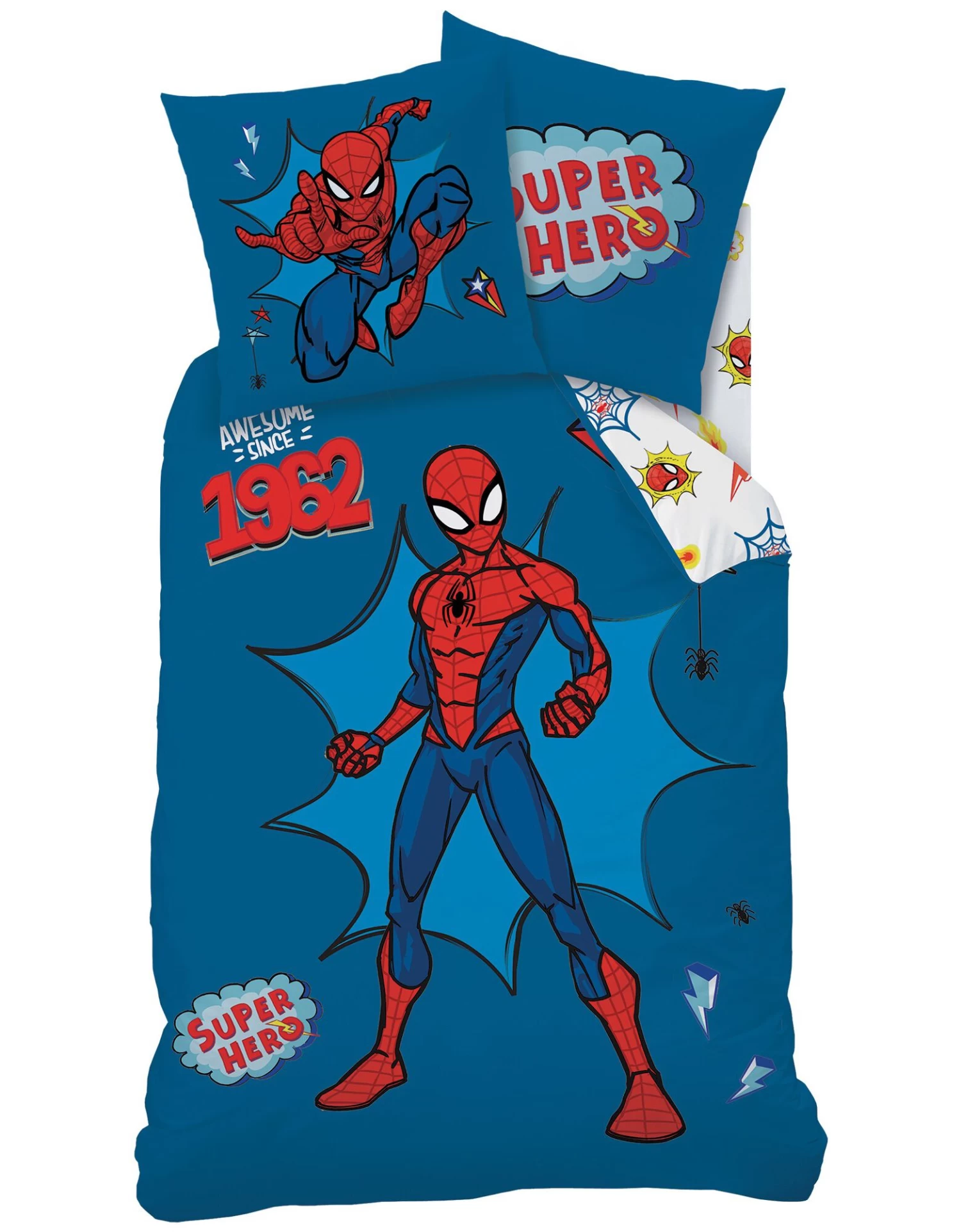 Parure De Lit Spiderman Super Hero - Coton – Image 3