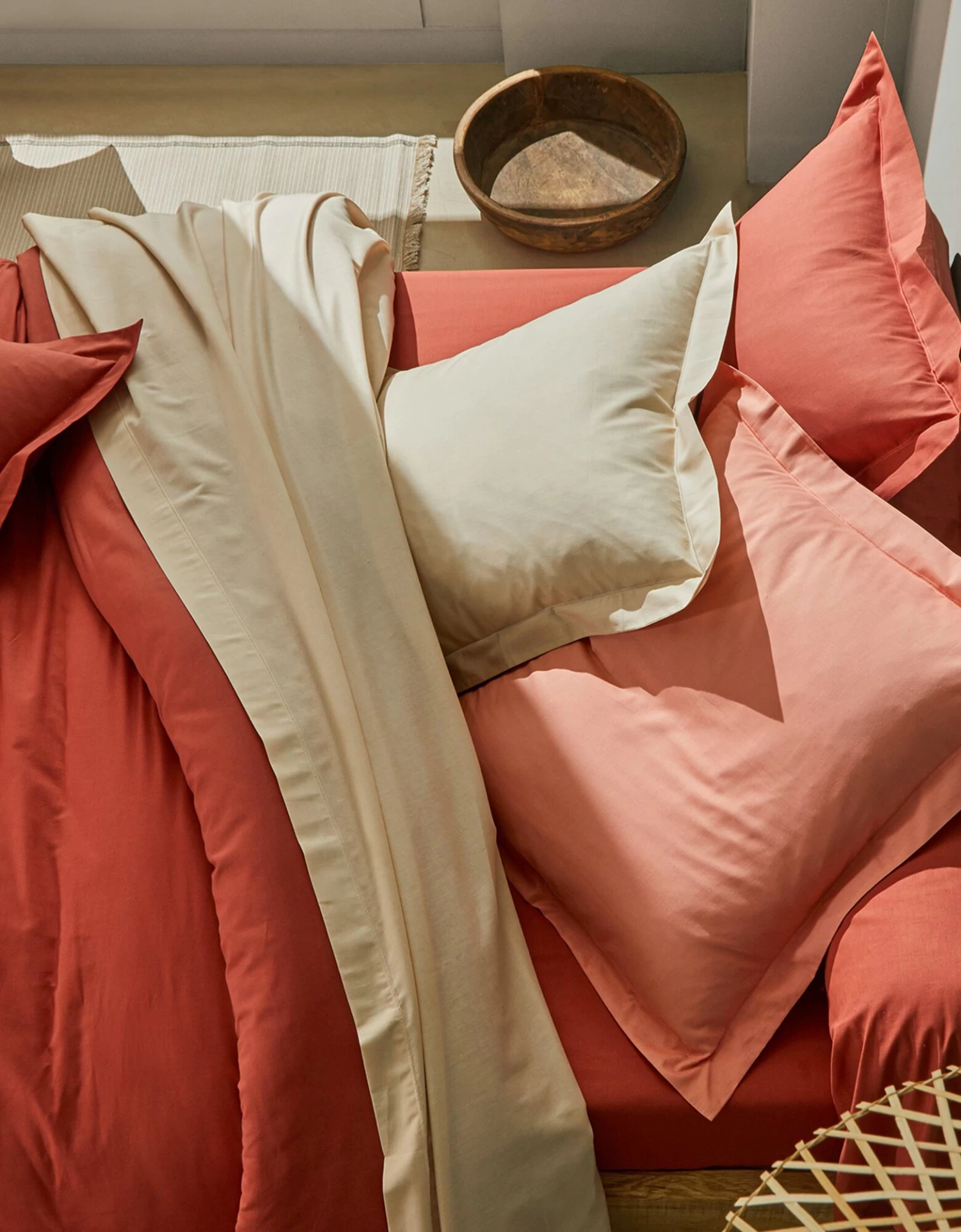 Linge De Lit Uni Coton