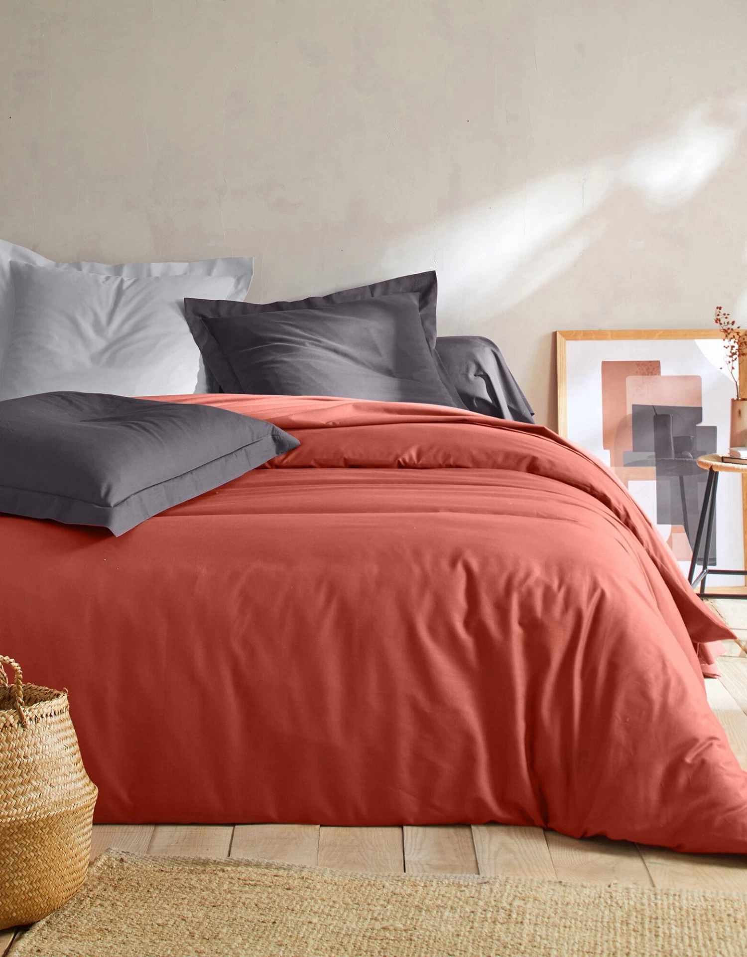 Linge De Lit Uni Coton – Image 3