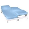 Drap-housse Uni Sommier Articulé Flanelle Bonnets 26 Cm