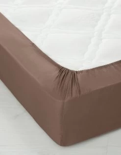 Drap-housse Uni Coton Bonnet 32 Cm