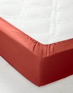 Drap-housse Uni Polyester - Coton Bonnet 32 Cm