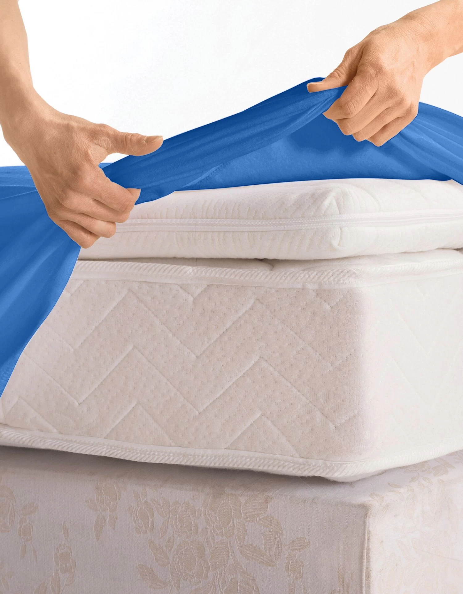 Drap-housse Uni Jersey Bonnet 40 Cm – Image 2