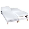 Protège-matelas Tête Et Pieds Relevables Molleton Absorbant Irrétrécissable