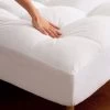 Surmatelas Microgel Forme Housse Matelas épais Bonnet 30 Cm