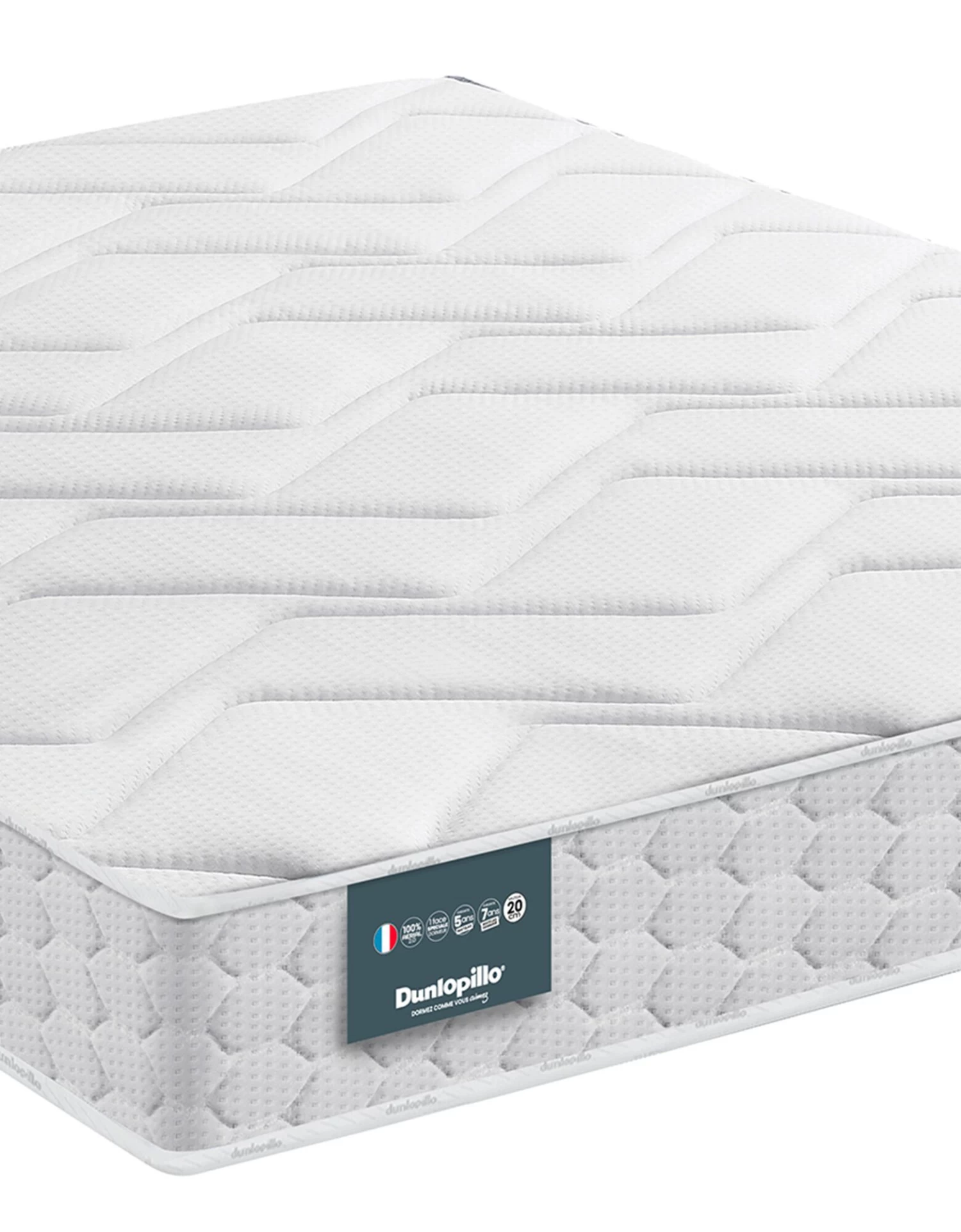 Matelas Mousse Dunlopillo Aérial® Haut. 20 Cm, Confort Ferme – Image 2