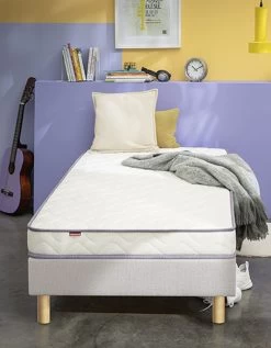 Matelas Mousse Mérinos 14 Cm Confort Ferme