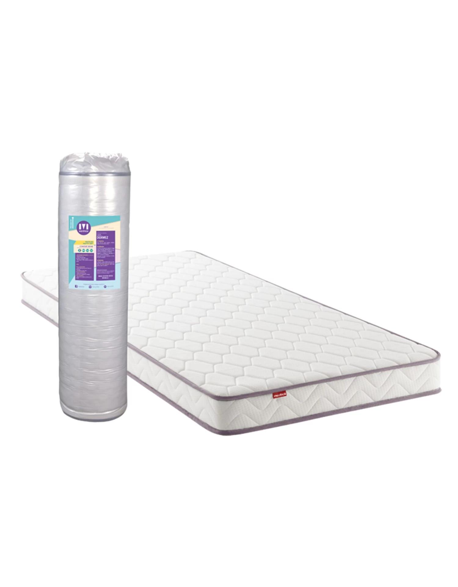 Matelas 520 Ressorts Mérinos 21 Cm Confort Ferme – Image 5