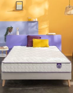 Matelas 560 Ressorts Mérinos 24 Cm Confort Ferme
