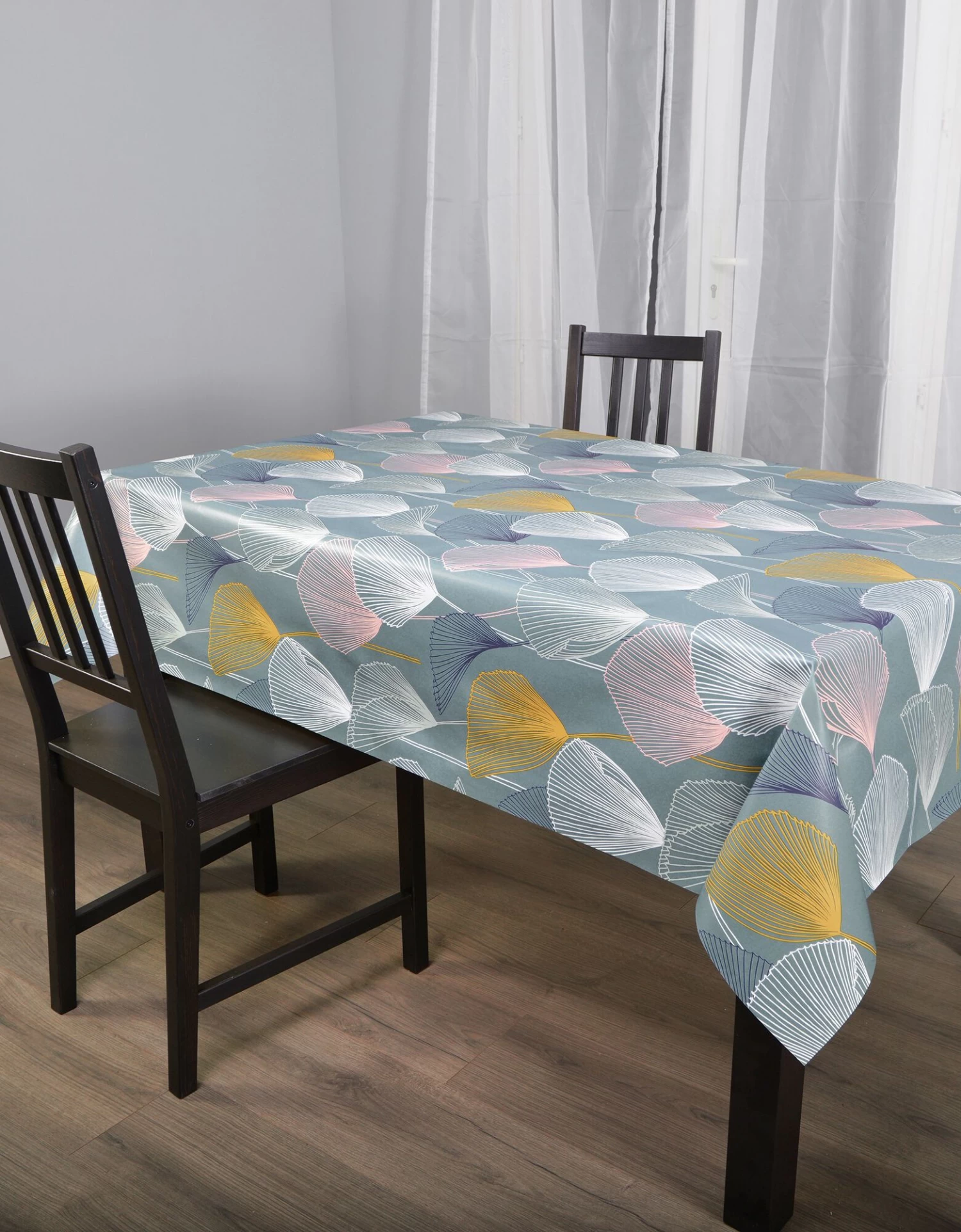 Nappe Toile Cirée Imprimé Ginkgo