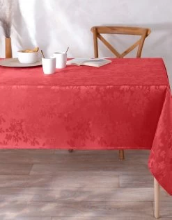 Nappe Damassée Feuillages Colombine®
