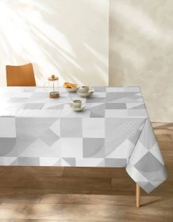 Nappe Toile Cirée Imprimé Géométrique