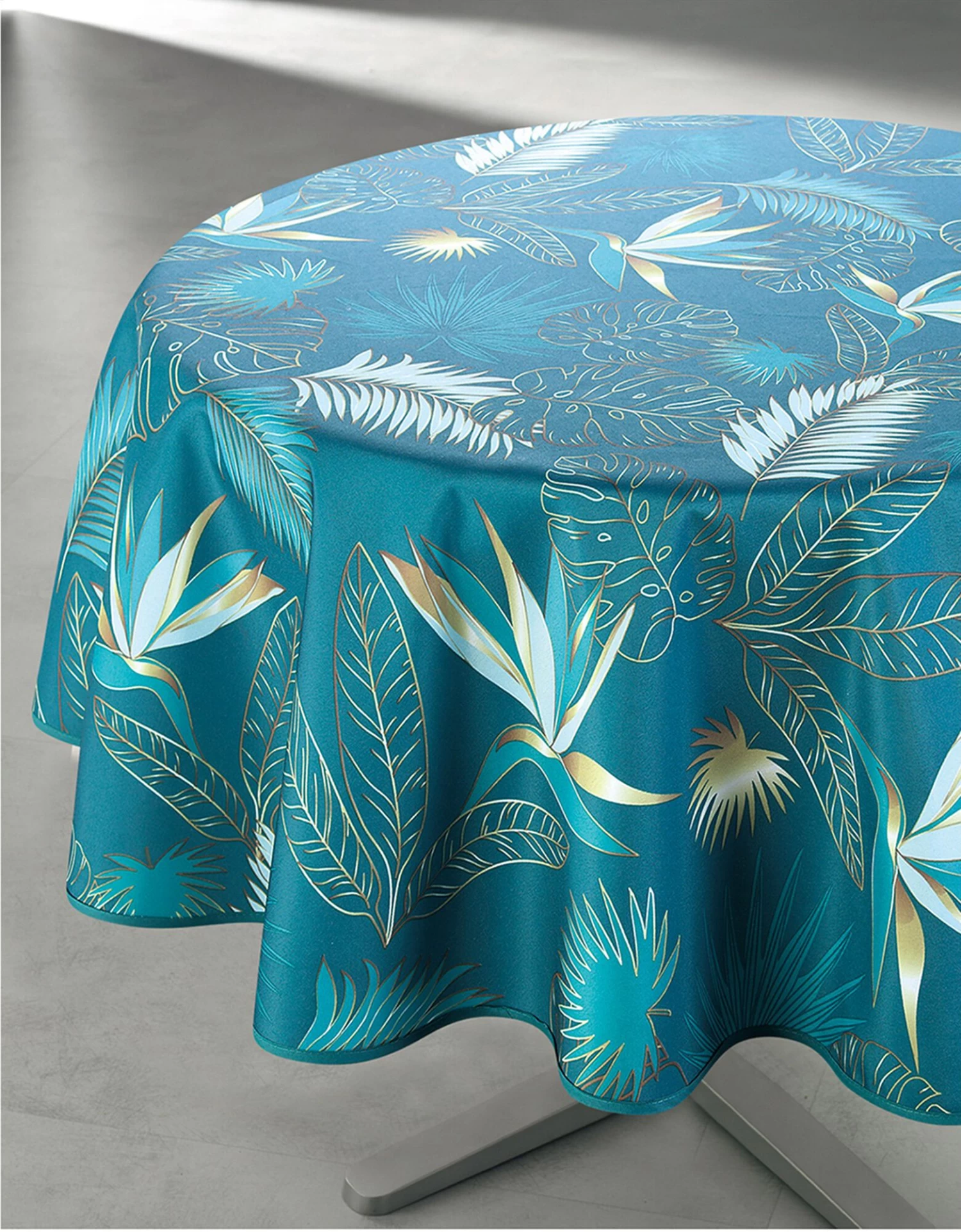 Nappe Vahinée Polyester Imprimé Feuillage – Image 2