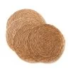 Set De Table Rond Jute Natuel - Lot De 4