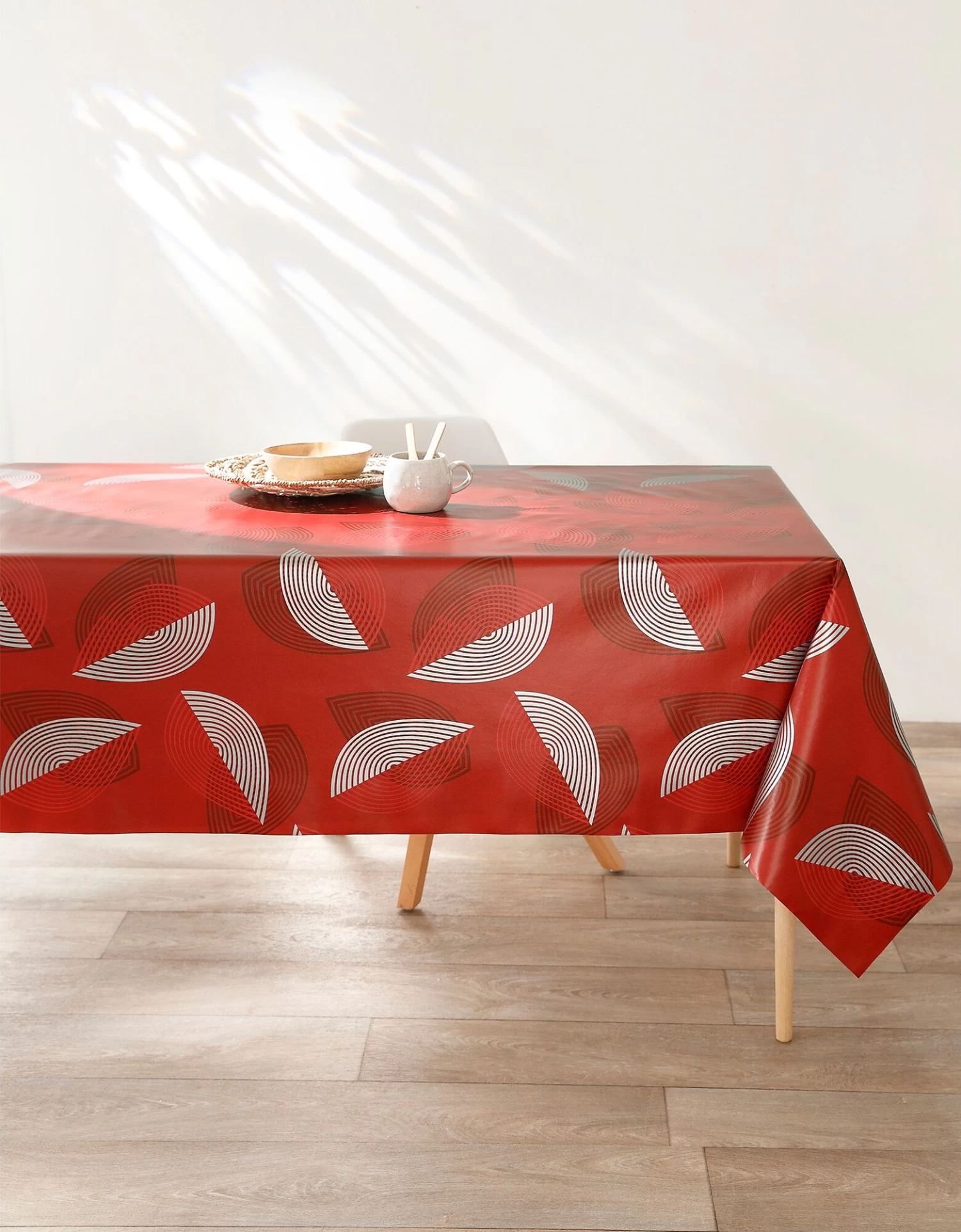 Nappe Toile Cirée Motifs Feuilles