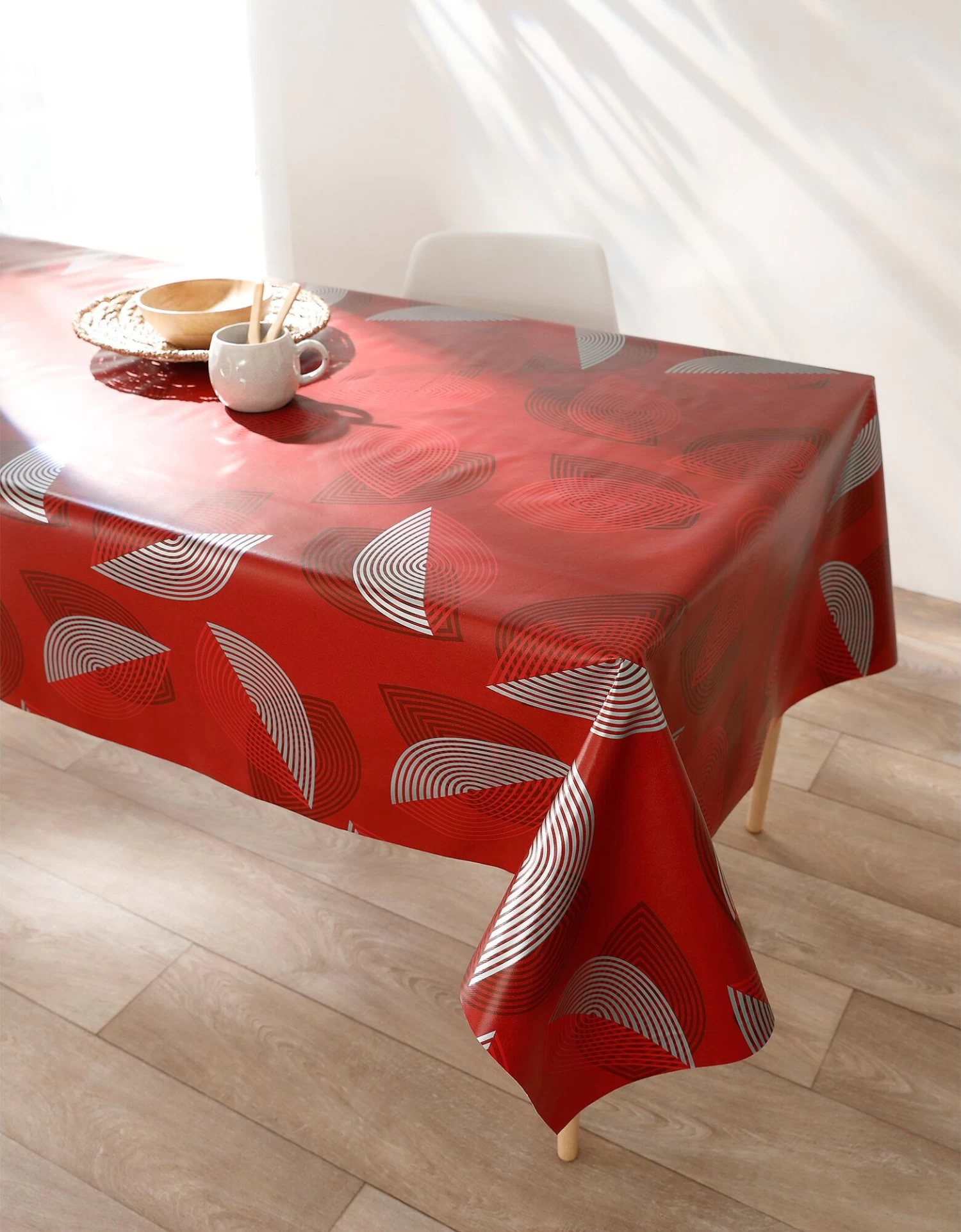 Nappe Toile Cirée Motifs Feuilles – Image 5