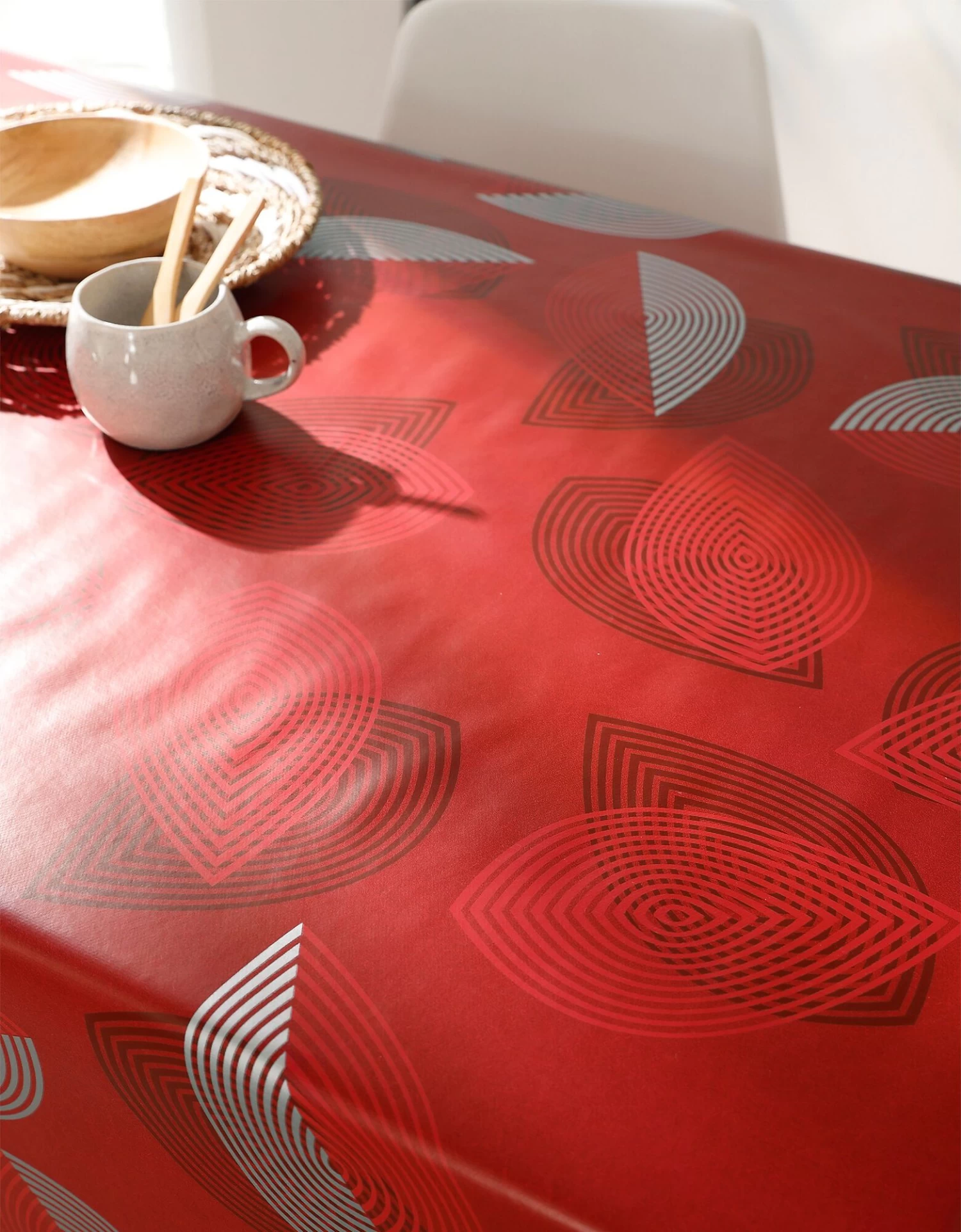 Nappe Toile Cirée Motifs Feuilles – Image 6