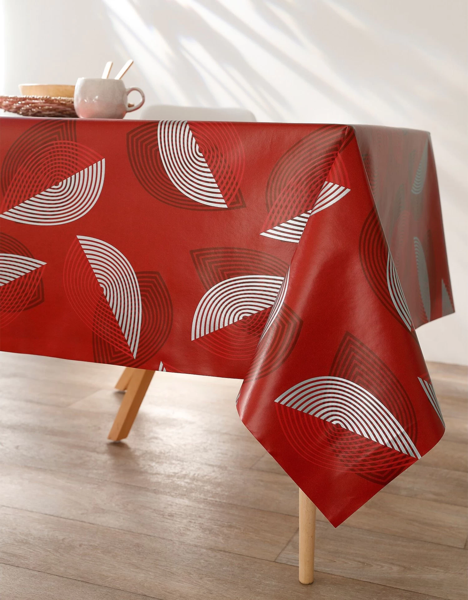 Nappe Toile Cirée Motifs Feuilles – Image 7