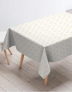 Nappe Motifs Géométriques Métallisés