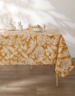 Nappe Anti-taches Imprimé Végétal