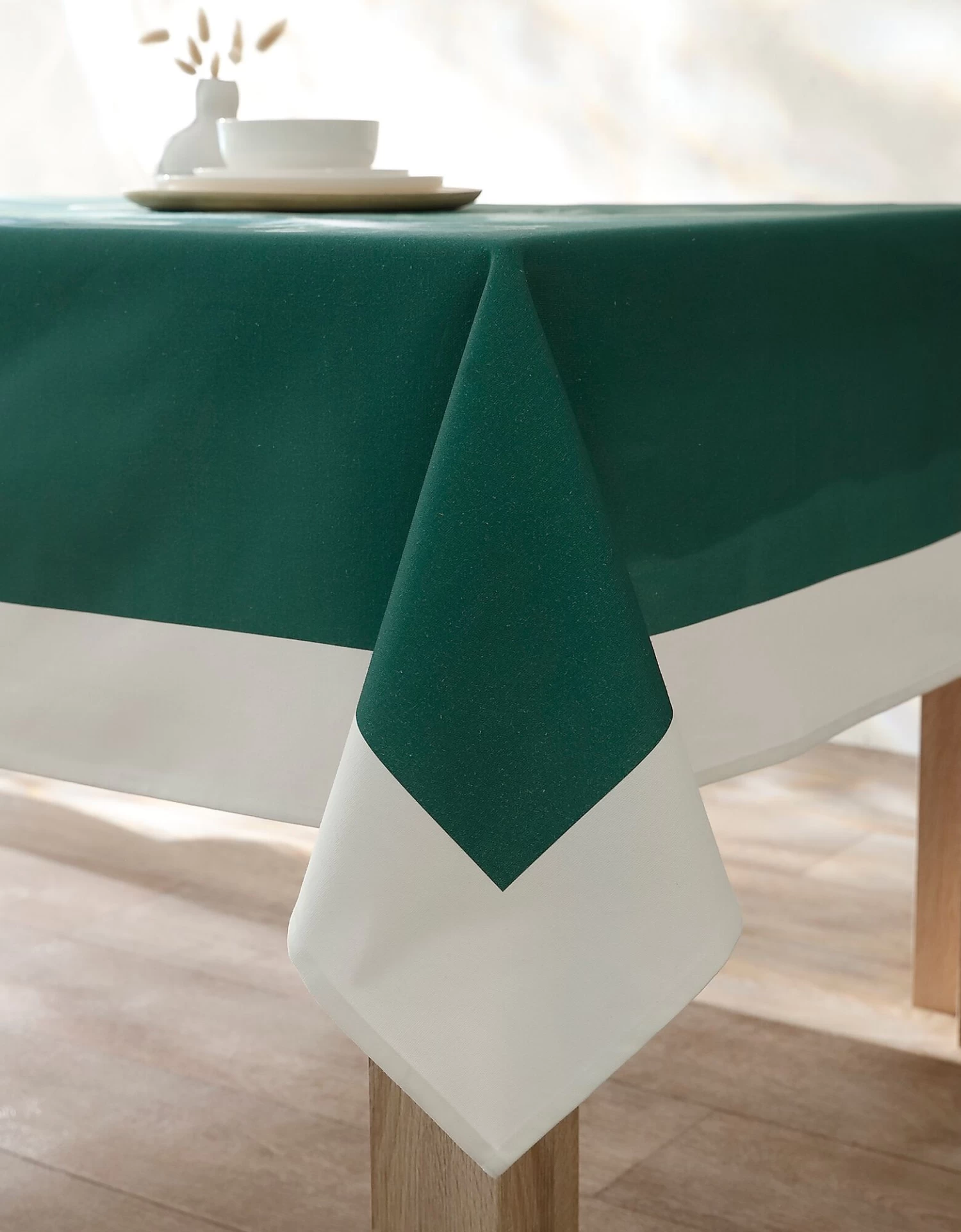 Nappe Fabriquée En France, Motif Placé Herbier - Coton Biologique(1) – Image 5