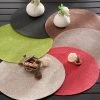 Set De Table Rond Bambou - Lot De 4
