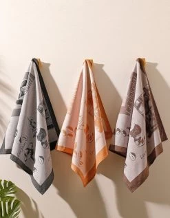 Torchon Motifs Gourmands – Lot De 3