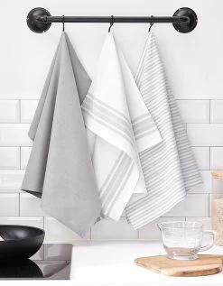 Torchons De Cuisine Assortis - Lot De 3